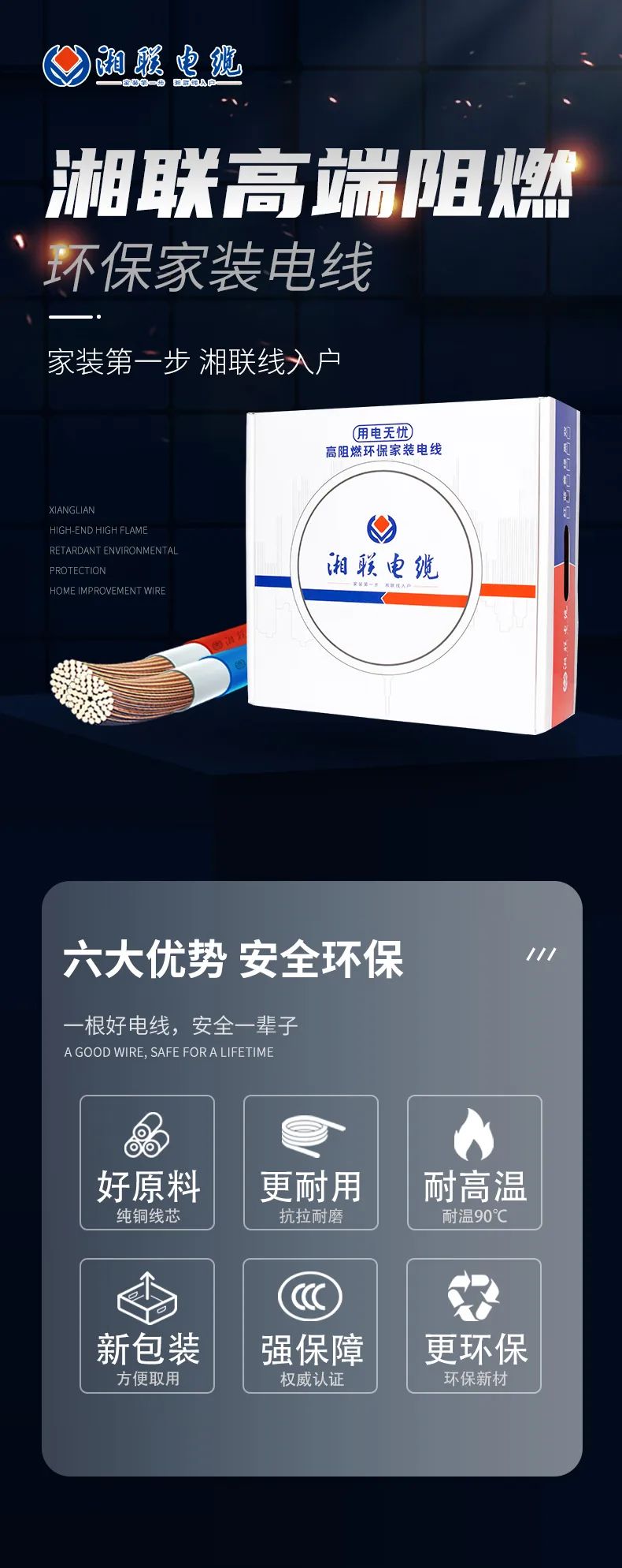高端新品，雙層防護 品質(zhì)升級，安全加倍 #安全用電你我湘聯(lián)